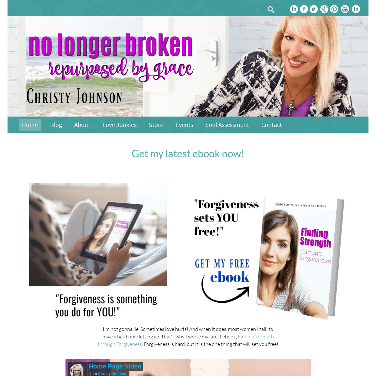 Official Website for Author & Speaker Christy Johnson