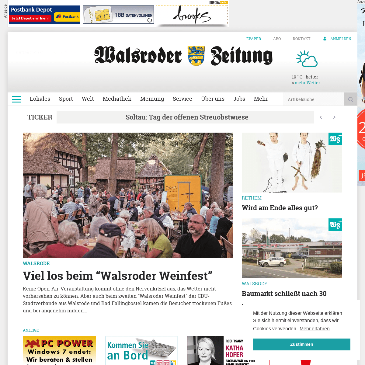 Homepage - Walsroder Zeitung
