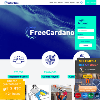 Free Cardano Faucet | Digital Cryptocurrency | Free Cardano ADA - Free Cardano