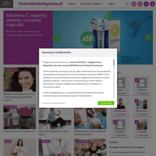 ForumGinekologiczne.pl – portal wiedzy o ginekologii i położnictwie