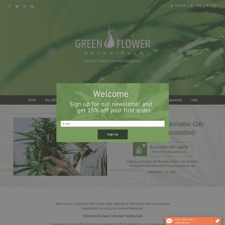  Home - Green Flower Botanicals : Green Flower Botanicals | Harnessing the Healing Power of Nature