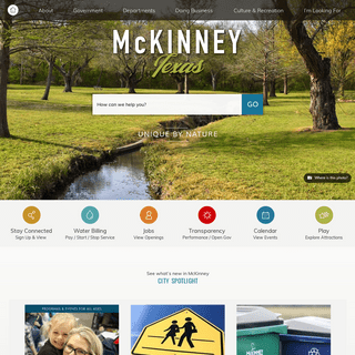 McKinney, TX - Official Website | Official Website