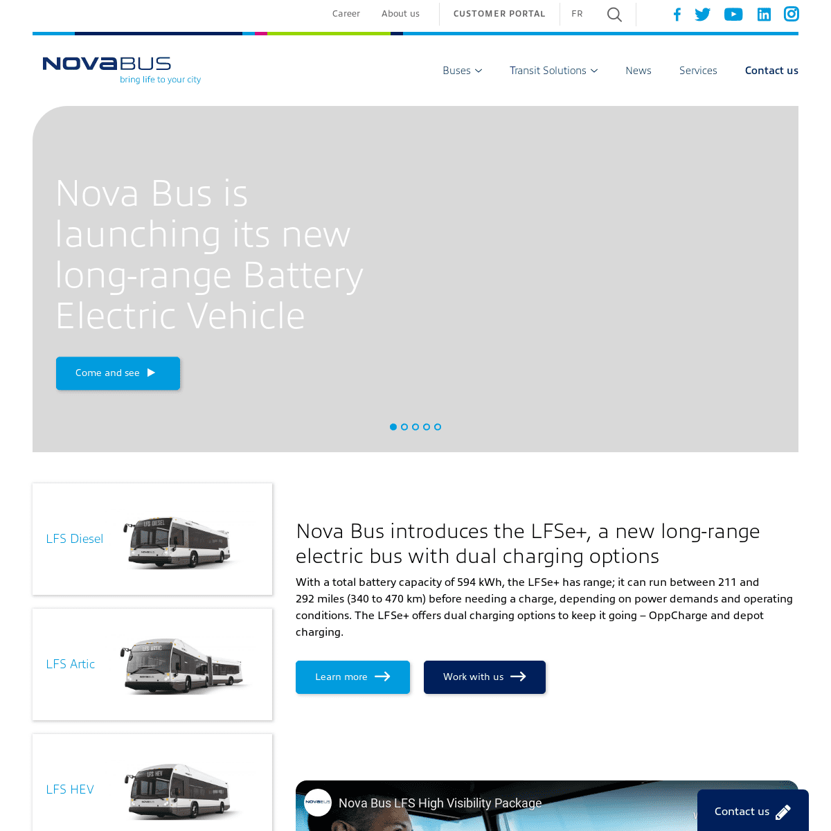 A complete backup of novabus.com