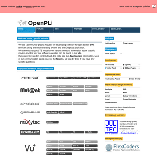 A complete backup of openpli.org