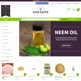 Health Food Store Thailand - Shop online!  Health food, super food, organic food, detox, natural and gluten-free products