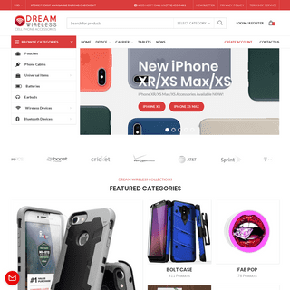 Dream Wireless Wholesale Cell Phone Accessories