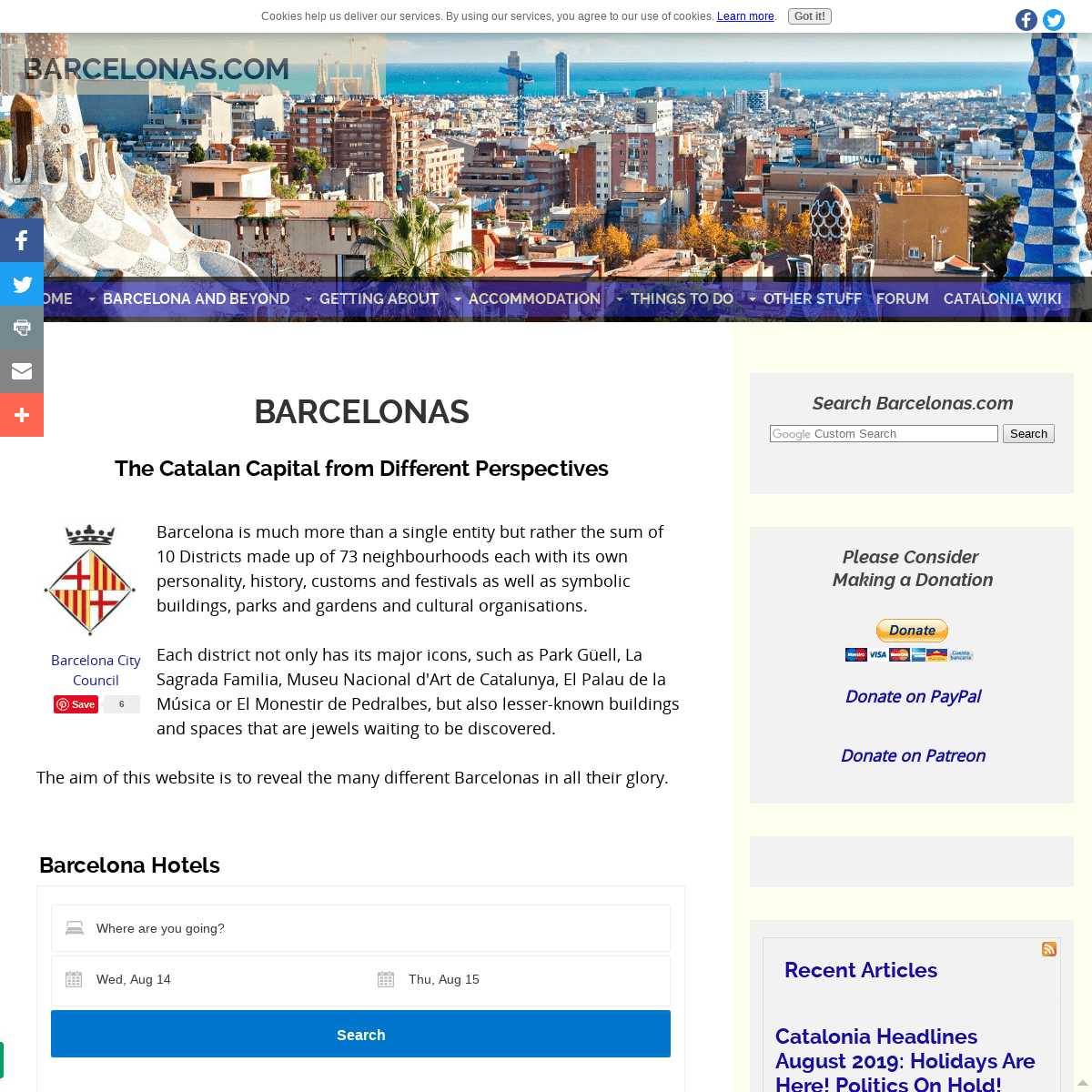 Barcelonas - The Catalan Capital From Different Perspectives