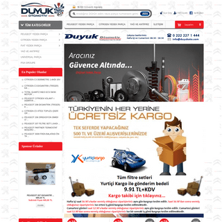 Online Peugeot & Cıtroen Orijinal Yedek Parça