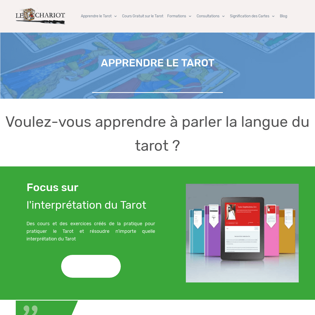 A complete backup of le-chariot.com