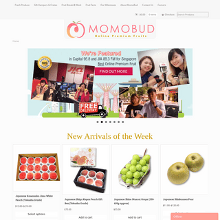 MomoBud - Online Premium Fruits Delivery in Singapore