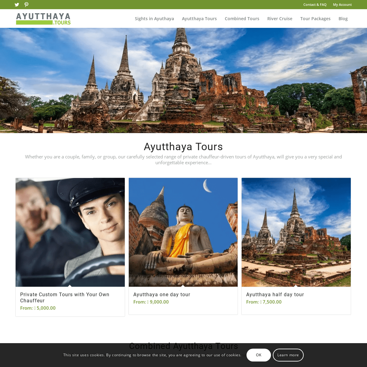 A complete backup of ayutthaya.tours