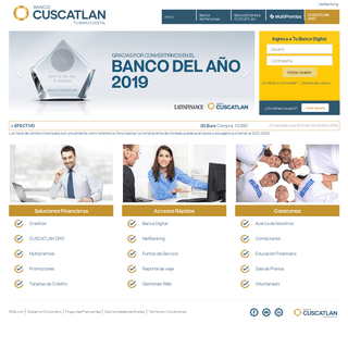 A complete backup of bancocuscatlan.com