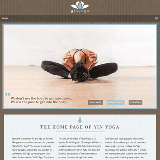 A complete backup of yinyoga.com