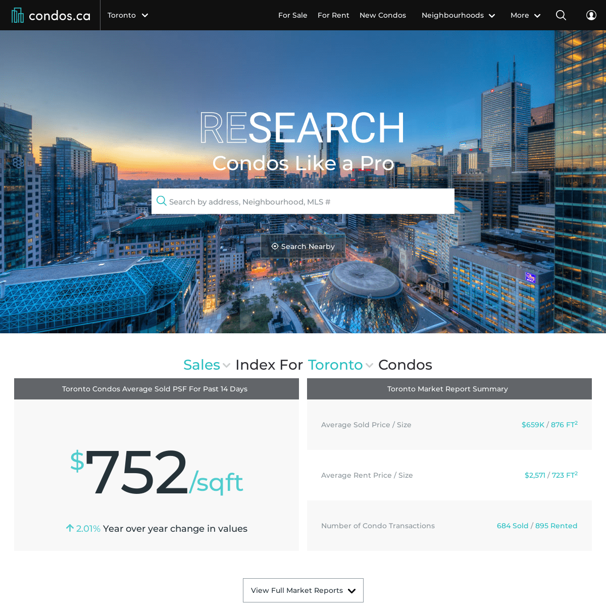 Condos.ca | Search & Analyze all Toronto Condos | Buy Sell Rent Invest