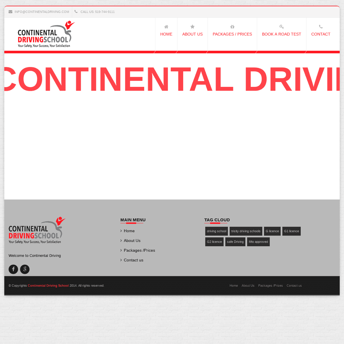 Continental Driving School - Serving Kitchener-Waterloo (KW) Area Since 1976