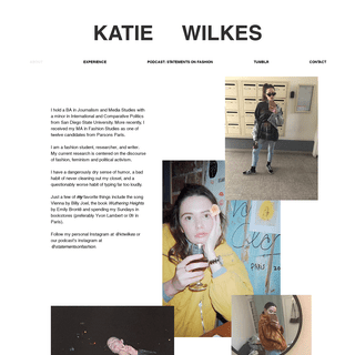 About | Katie Wilkes