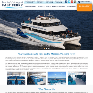 Marthas Vineyard Fast Ferry