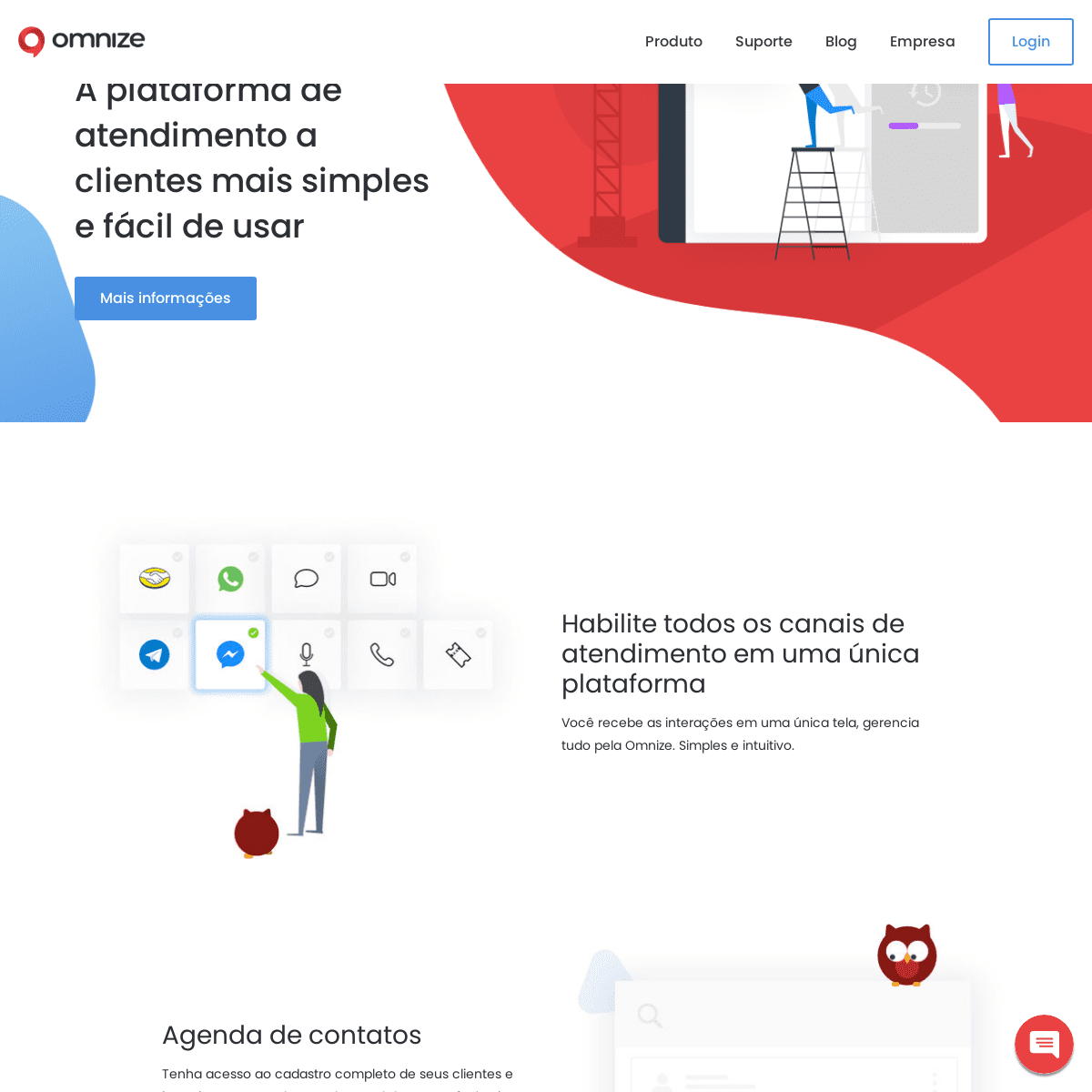 Omnize | A plataforma de atendimento a clientes mais simples e fácil de usar 