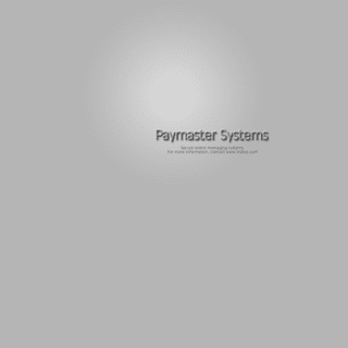 Paymaster Systems | secure messaging for your website