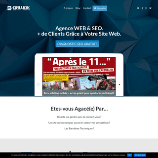Agence web Montpellier, Agence référencement naturel | Drujok
