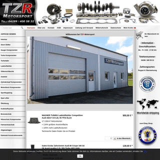 TZR Motorsport Chiptuning und Leistungssteigerung