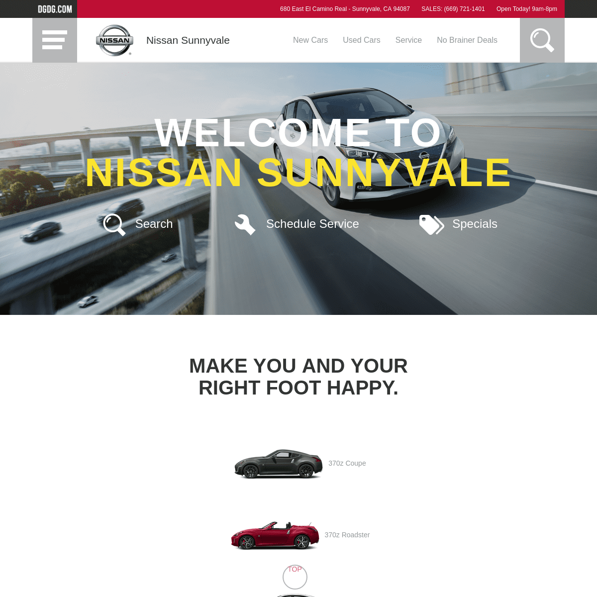 Nissan Sunnyvale | San Francisco Bay Area Nissan Dealer
