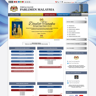 Portal Rasmi Parlimen Malaysia - :: 