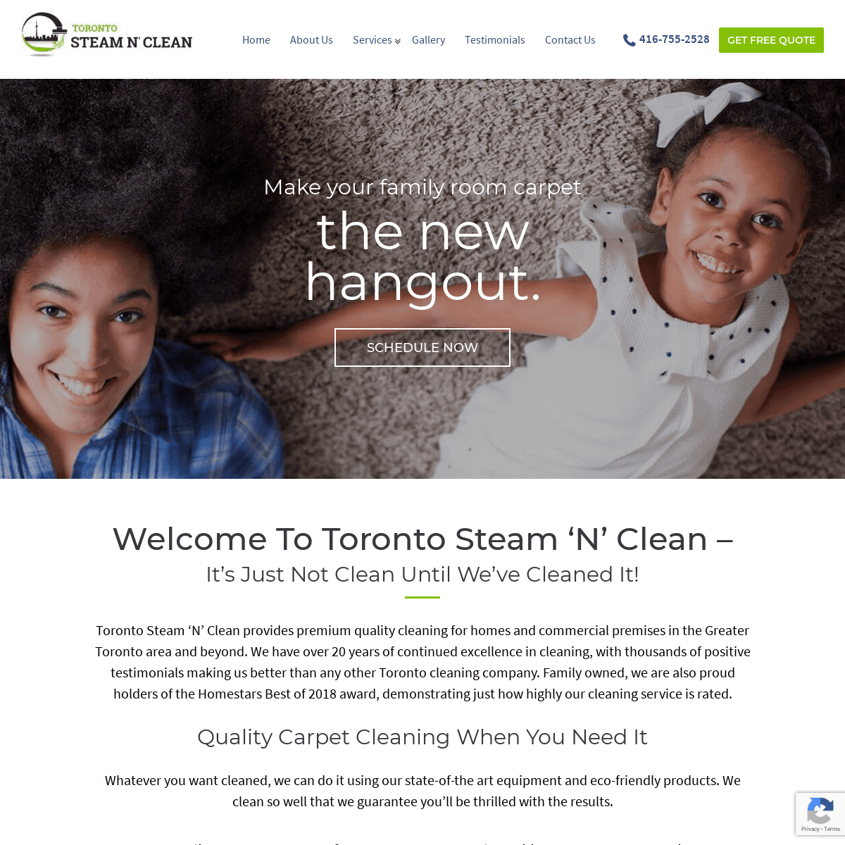 Carpet, Rug & Upholstery Cleaning Services - Toronto Steam N' Clean