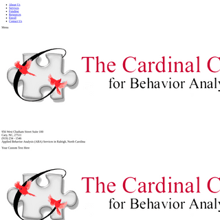 The Cardinal Center for Behavior Analysis in Cary, NC