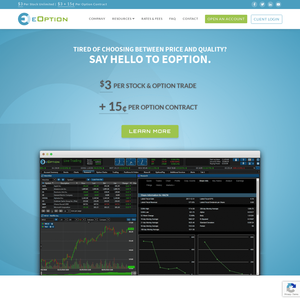 eOption | Online Options Brokers | Low Cost Trades