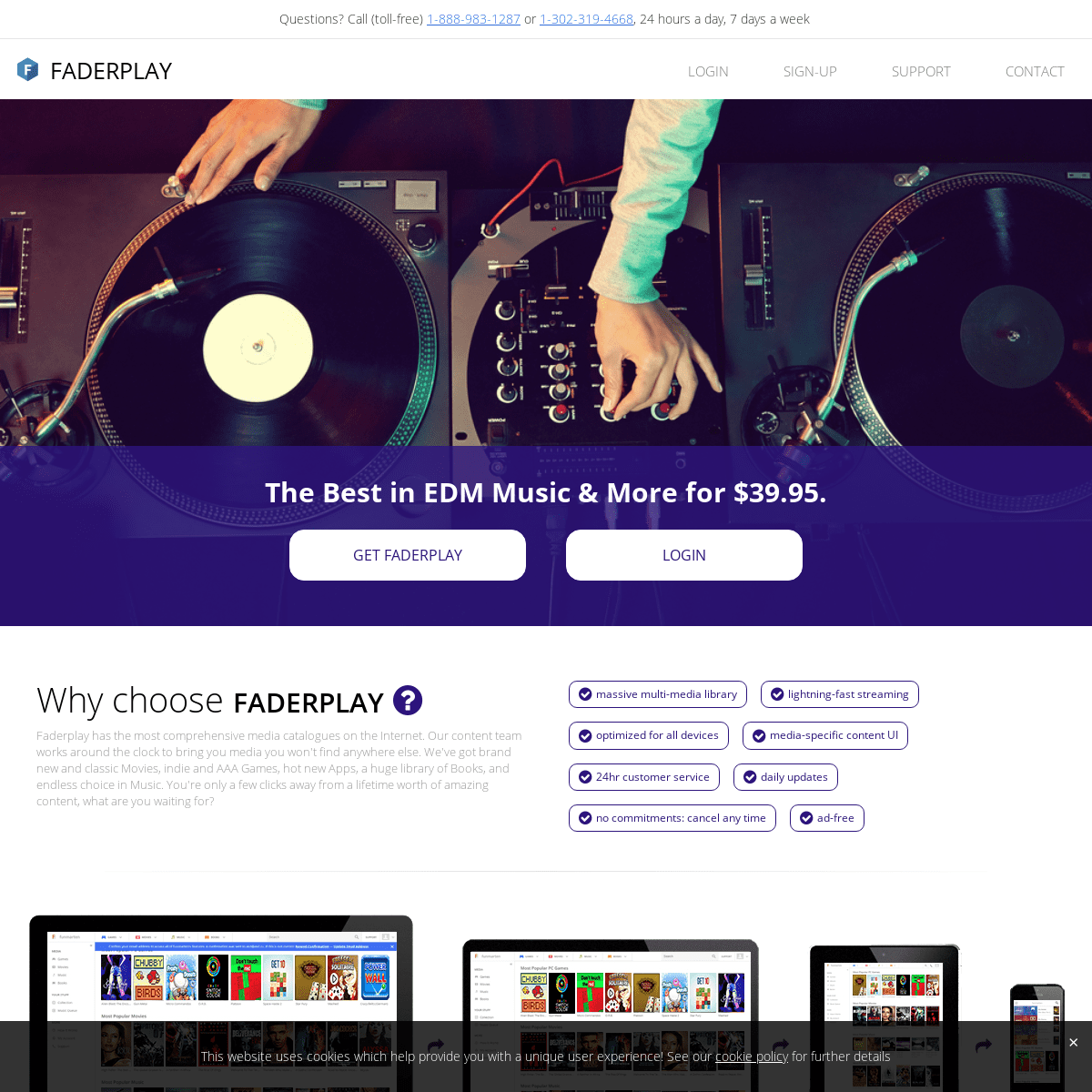 A complete backup of faderplay.com