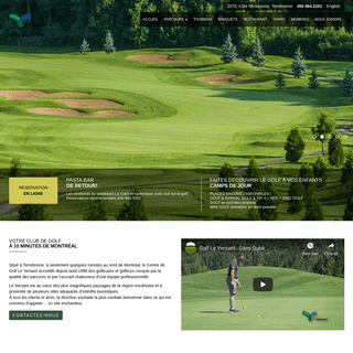 Golf Le Versant – Club semi-privé