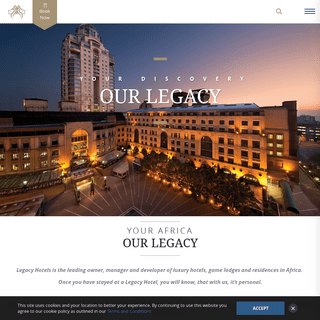 Home | Legacy Hotels & Resorts