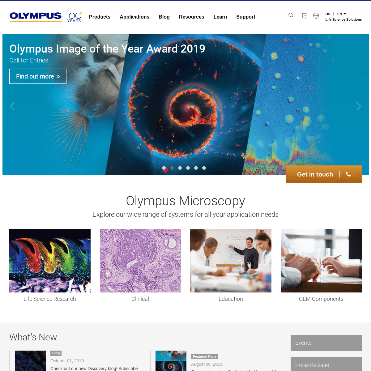 Olympus - Life Science Solutions