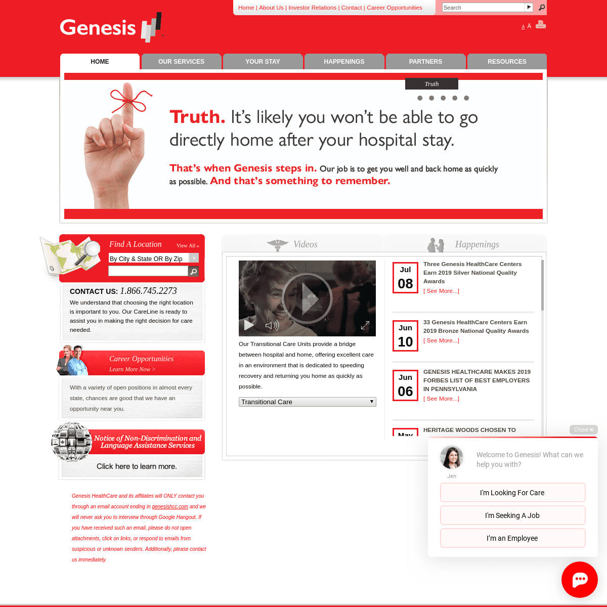 A complete backup of genesishcc.com
