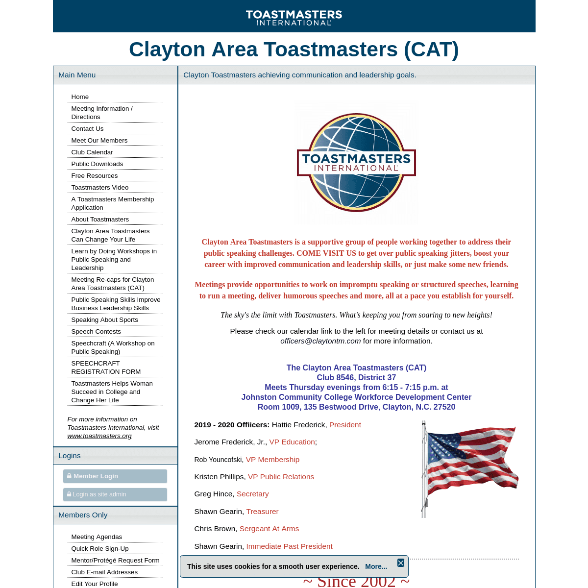 A complete backup of claytontm.com