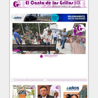 El Canto de los Grillos - El Portal Político de Querétaro - Noticias San Juan del Río