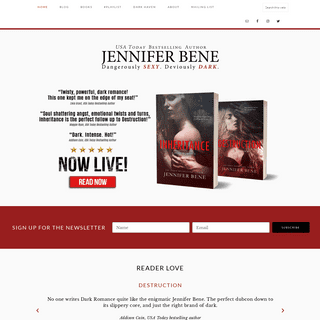Jennifer Bene | USA Today Bestselling Author