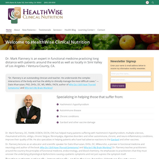 Functional Medicine at Healthwise Clinical Nutrition