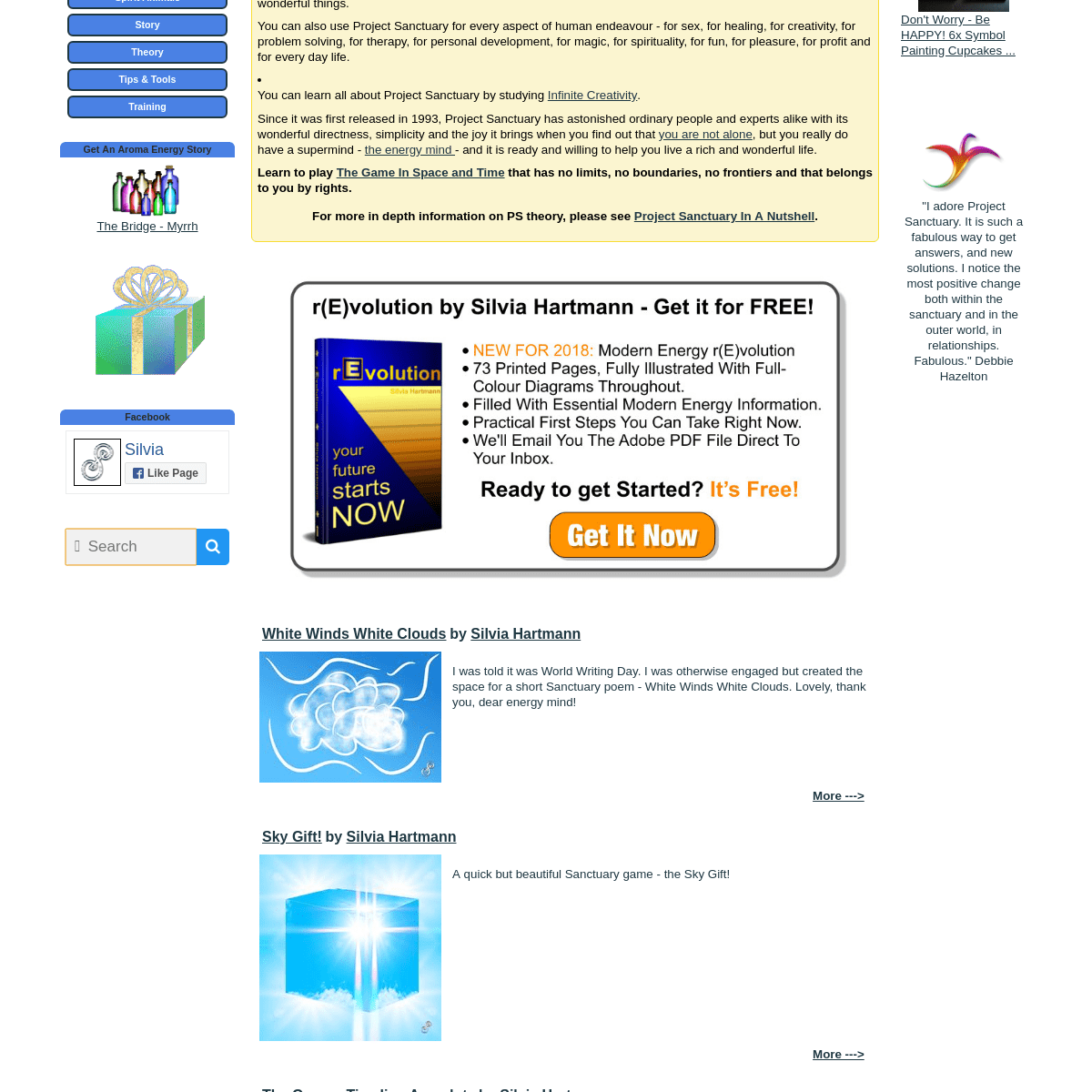 A complete backup of projectsanctuary.com