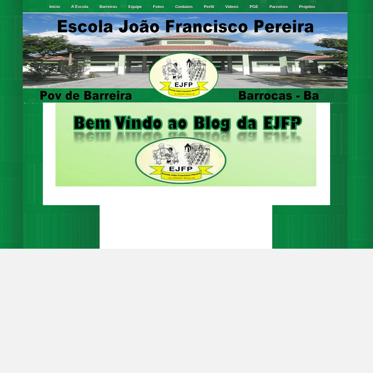:: - E.J.F.P - :: Escola João Francisco Pereira