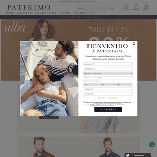 PATPRIMO: Tienda de Ropa y Moda Online para Mujer, Hombre y Niños