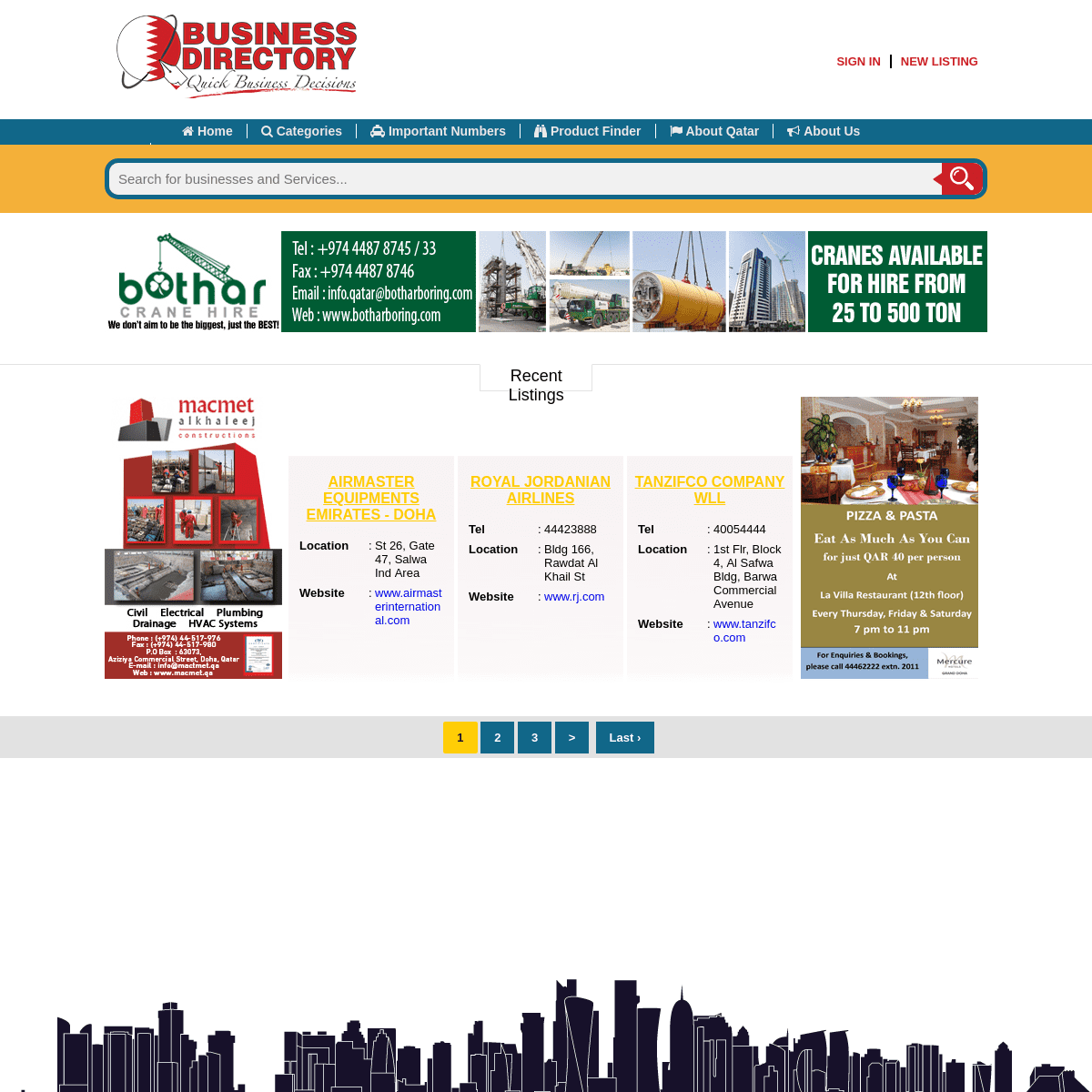 Home Page | Qatar Business Directory | Yellow Pages Qatar 