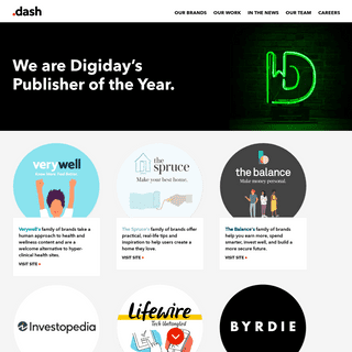 A complete backup of dotdash.com
