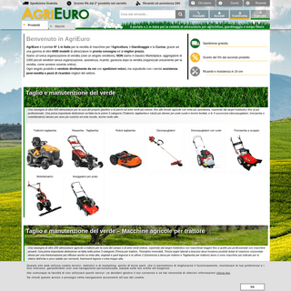 AgriEuro | Tutte le attrezzature per l'Agricoltura, Giardinaggio, Fai da te