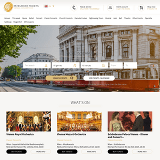 Vienna Concerts,Vienna State Opera Tickets,Vienna Tickets Online,etc.