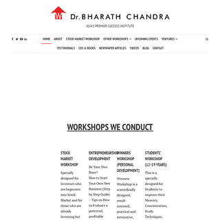 A complete backup of drbharathchandra.com