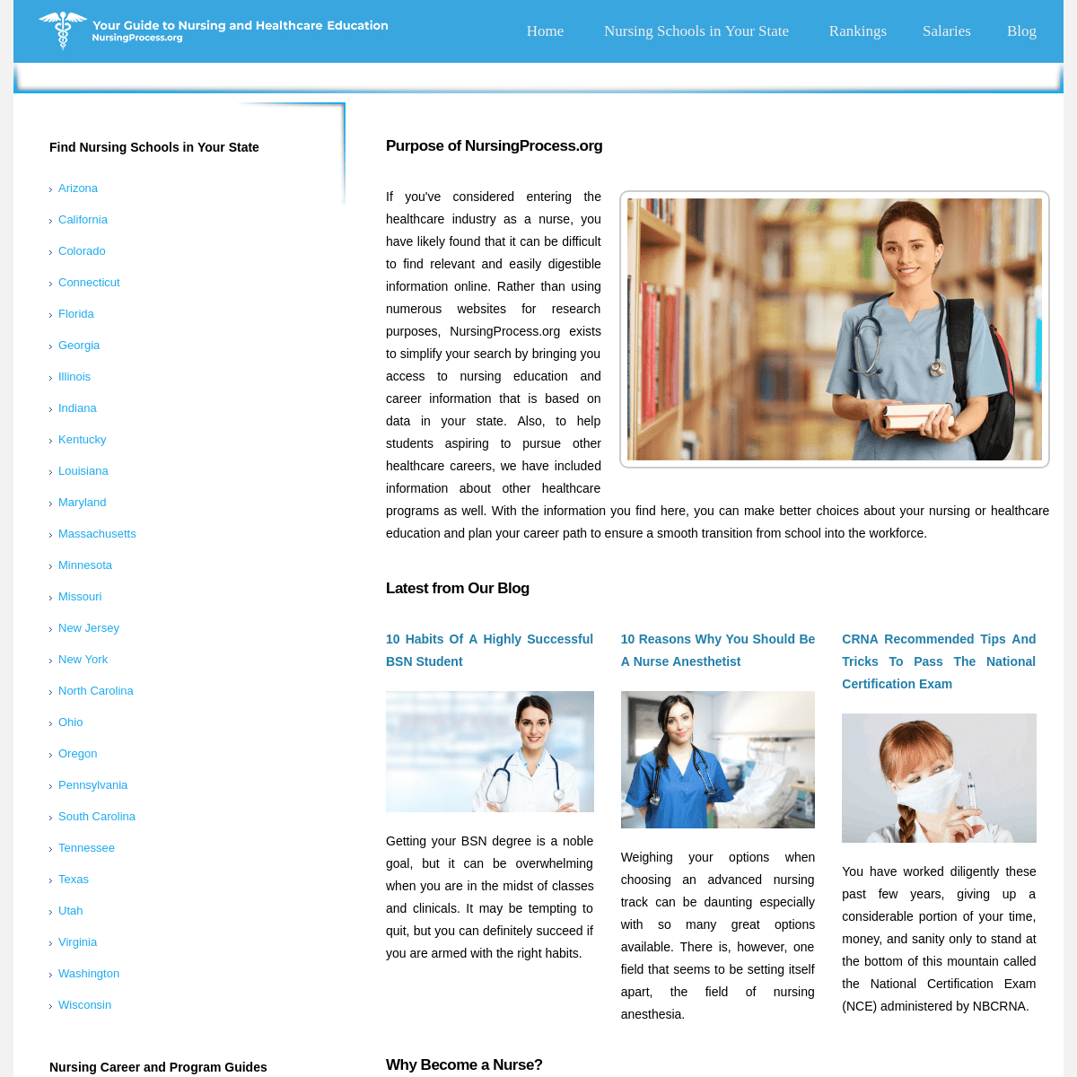 Nursingprocess.org - Your Guide to Nursing & Health Care Education