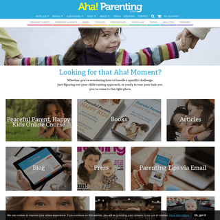 Parenting Advice and Parenting Blog | Aha Parenting.com
