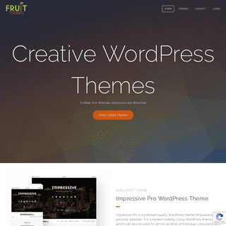 Creative Wordpress Themes for Professionals